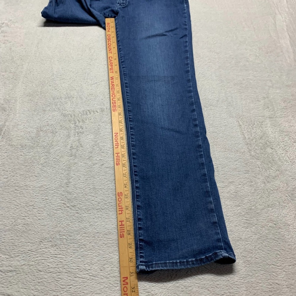 Brax Feel Good Blue Planet Mary Stretch Dark Wash Blue Jeans Womens 34 x 31 - Picture 7 of 8